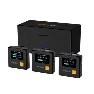 7RYMS iRay DW20 PRO draadloze microfoon met 2 zenders + case