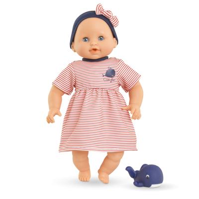 Corolle badpop calypso - walvis, 30cm