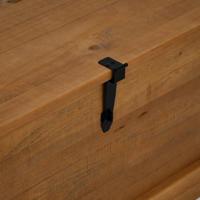 Opbergkist HALDEN 91x48x47 cm massief grenenhout - thumbnail