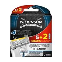 Wilkinson Wilkinson sword Quattro titanium Core Motion - 7 scheermesjes - thumbnail