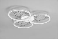 Trio Witte led plafonnièreGroovy 3-lichts - 642110331 - thumbnail