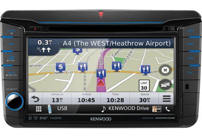 Kenwood DNX518VDABS navigatiesysteem (continent).