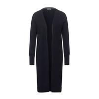 Street One fijngebreid vest donkerblauw - thumbnail