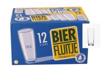 Bierglas fluitje 19cl doos 12 stuks - thumbnail