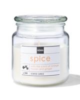 HEMA Geurkaars in glazen pot Ø10x11 spice - thumbnail