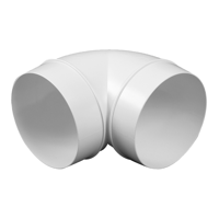 Bocht 90° - Ø125mm - thumbnail