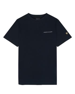 Lyle and Scott Script Embroidered Casual T-shirt Jongens 134-140
