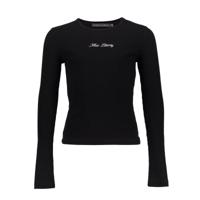 Frankie & Liberty winter t-shirt meisjes - zwart - thumbnail