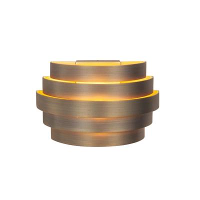 Highlight Design wandlampScudo koper brons met goud 20cm - W3640.32