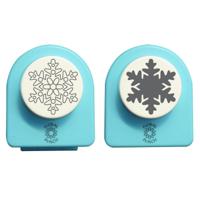 Nellie's Choice • floral punch jumbo set snowflake - thumbnail