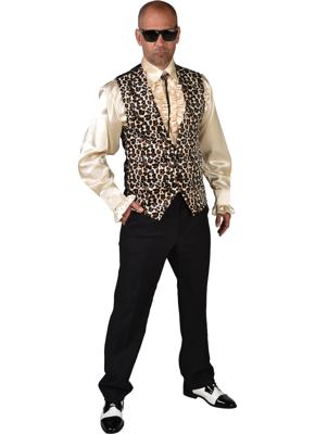 Gilet Luipaardprint Man