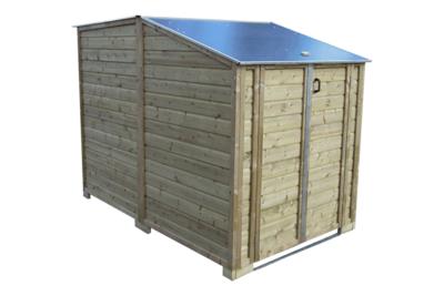 Lutrabox Multifunctionele berging 175x243x181 cm- - Hout- Lutrabox