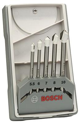 Bosch Accessories 2608587170 Glas- en keramiekboren 5-delig 5.5 mm, 6 mm, 7 mm, 8 mm, 10 mm Cilinderschacht 1 set(s) Bosch Accessories 2608587170 Glas- en keramiekboren 5-delig 5.5 mm, 6 mm, 7 mm, 8 mm, 10 mm Cilinderschacht 1 set(s)