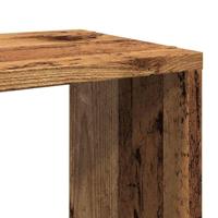 Tv-meubel 60x24x32 cm bewerkt hout oud houtkleurig - thumbnail