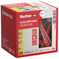 Fischer 577390 HybridPower Pluggenset 90 mm 10 stuk(s) - thumbnail