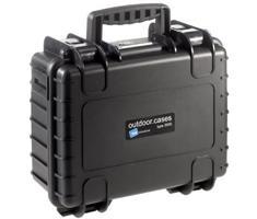 B & W International Outdoor-koffer outdoor.cases Typ 3000 11.7 l (b x h x d) 365 x 150 x 235 mm Zwart 3000/B