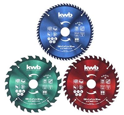 kwb 586995 Cirkelzaagbladset 190 x 30 mm 1 stuk(s) kwb 586995 Cirkelzaagbladset 190 x 30 mm 1 stuk(s)