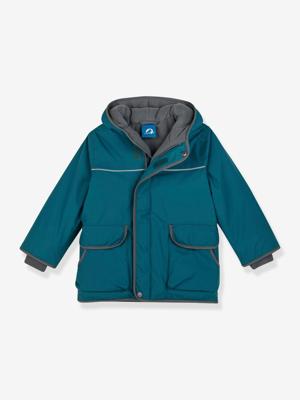 Winterparka voor kinderen met sneeuwvanger TALVI SPORT FINKID petrolblauw Winterparka voor kinderen met sneeuwvanger TALVI SPORT FINKID petrolblauw