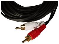 Delock 84212 Jackplug / Cinch Audio Aansluitkabel [1x Jackplug male 3,5 mm - 2x Cinch-stekker] 5 m Zwart - thumbnail