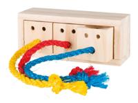 2-in-1 speelgoed en snoepjesdispenser voor huisdieren Trixie 16 × 6 × 7 CM - thumbnail