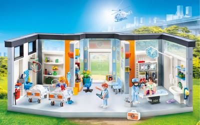 PlaymobilL® City Life 70191 ziekenhuis met inrichting PlaymobilL® City Life 70191 ziekenhuis met inrichting