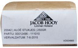 Jacob Hooy Aloe Vera Stukjes 250gr