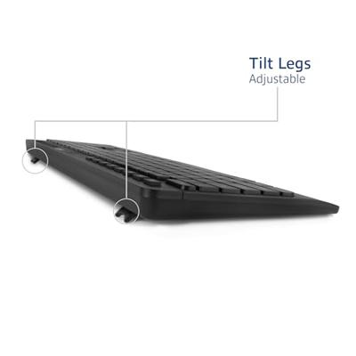 ACT AC5725 Bundel | Draadloos Qwerty Multimedia Toetsenbord + Muis | USB-A Dongle | Zwart