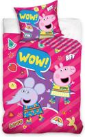 Peppa Pig - mouse love Dekbedovertrek - 140x200 cm - 70 x 90 cm - thumbnail