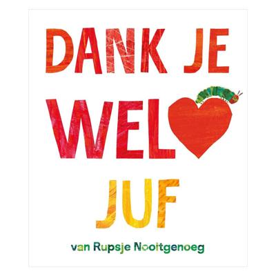 Dank je wel, juf (Hardback)