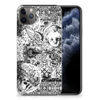 Silicone Back Case Apple iPhone 11 Pro Max Skulls Angel - thumbnail