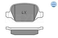 Remblokkenset, schijfrem 0252351716 - thumbnail