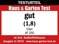 Caso AF250 Heteluchtfriteuse 3L 1400W Zwart - thumbnail