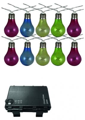 Luxform Partylights Salsa 10 LED 2,7m Multicolor