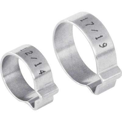 Norma Bevestigingsring met 1 oor 1107010016 Bundel-Ø (bereik) 14 tot 16 mm Zilver 1 stuk(s)