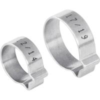 Norma Bevestigingsring met 1 oor 1107010016 Bundel-Ø (bereik) 14 tot 16 mm Zilver 1 stuk(s) - thumbnail
