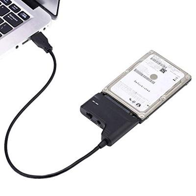 Renkforce HDD/ SSD Adapter [1x USB 3.2 Gen 1 stekker A (USB 3.0) - 1x SATA-combi-stekker 15+7-polig] 0.30 m Vergulde steekcontacten