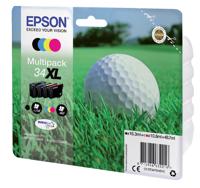 Epson Inktcartridge T3476, 34XL Origineel Combipack Zwart, Cyaan, Magenta, Geel C13T34764010 - thumbnail