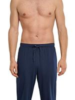 Schiesser Pyjama jeans blauw met knoopjes - thumbnail