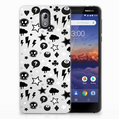 Silicone Back Case Nokia 3.1 (2018) Silver Punk Silicone Back Case Nokia 3.1 (2018) Silver Punk