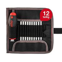 Wiha Set precisieschroevendraaiers | 11-delig | sleuf / PH / PZD / TX / 6-kant | 1 stuk - 03591 - 03591 - thumbnail