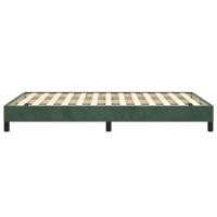 Bedframe fluweel donkergroen 120x190 cm - thumbnail
