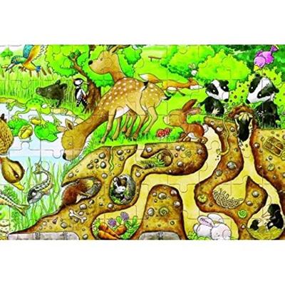 Goki puzzel natuur, 96st.