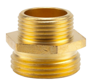 GARDENA 07263-20 Messing Reduceer-schroefdraadnippel 33,25 mm (1) buitendraad, 26,44 mm (3/4) buitendraad - thumbnail