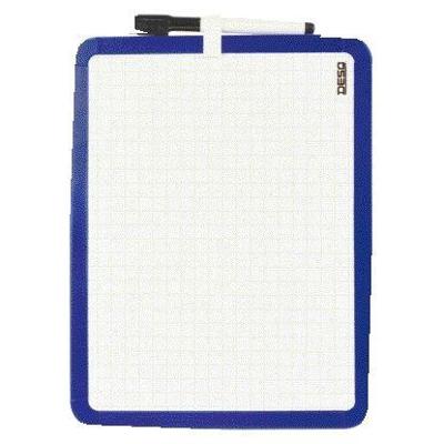 Whiteboard Desq 21x28cm tweezijdig magnetisch Whiteboard Desq 21x28cm tweezijdig magnetisch