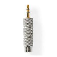 Stereo-Audioadapter | 3,5 mm Male | 6,35 mm Female | Verguld | Recht | Metaal | Goud/Metaal | 1 st. | Cover Window Box - thumbnail