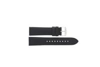 Horlogeband Armani AR1733 Leder Zwart 20mm - thumbnail
