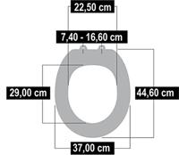 Cornat Wc-Bril Ticino Duro Sc Afneemb. Wi - KSTISC00 - thumbnail