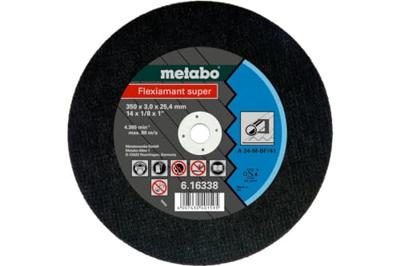 Metabo 616338000 Doorslijpschijf recht 350 mm 10 stuk(s) Staal