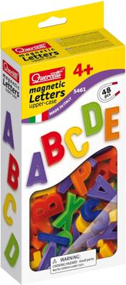 Quercetti abc magneten hoofdletters, 48st.