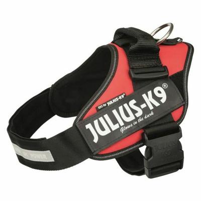 Julius-K9 IDC-Powertuig 63-85cm rood